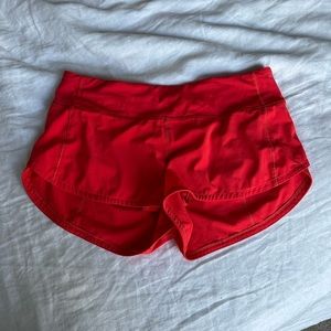 Lululemon Speed Up low-rise lined short 2.5